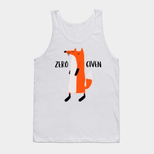 Zero Fox Given Tank Top